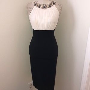 Black and White Dress